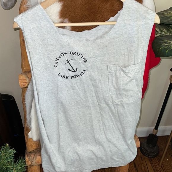 RARE Vintage Lake Powell Canyon Drifter Tank Top - Picture 2 of 2